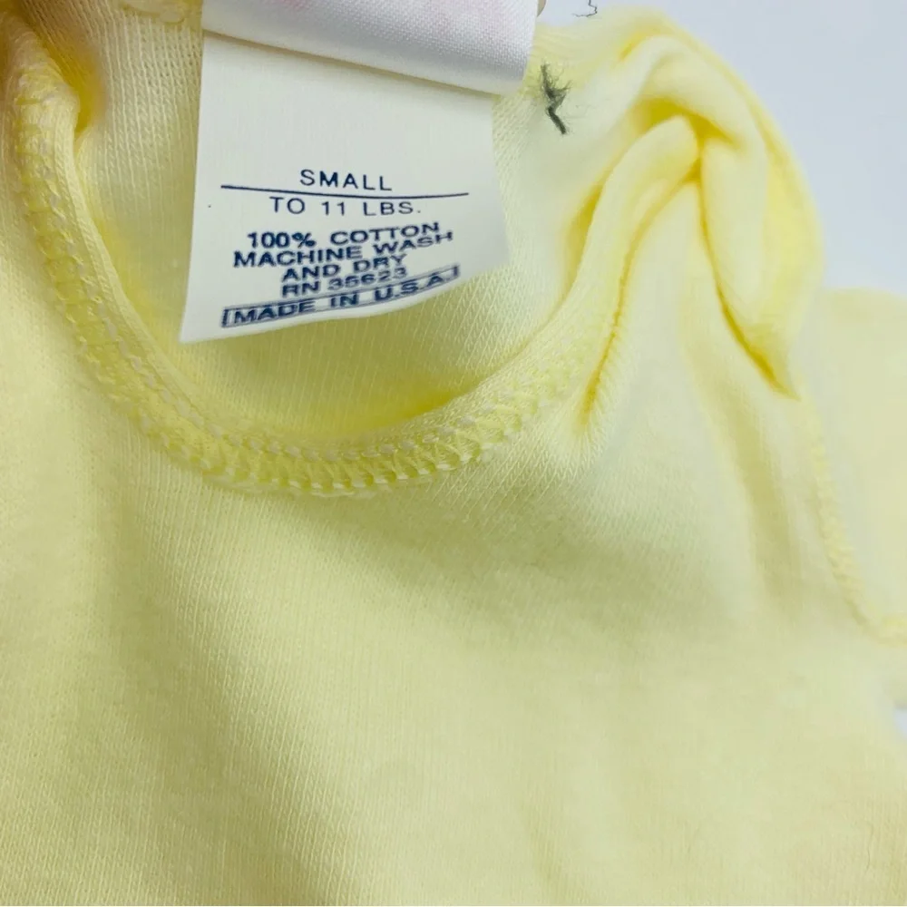 Vintage 80s Carters Campbell Kids Baby 7 Piece Lot 3 6 12 Months Onesies Shirts